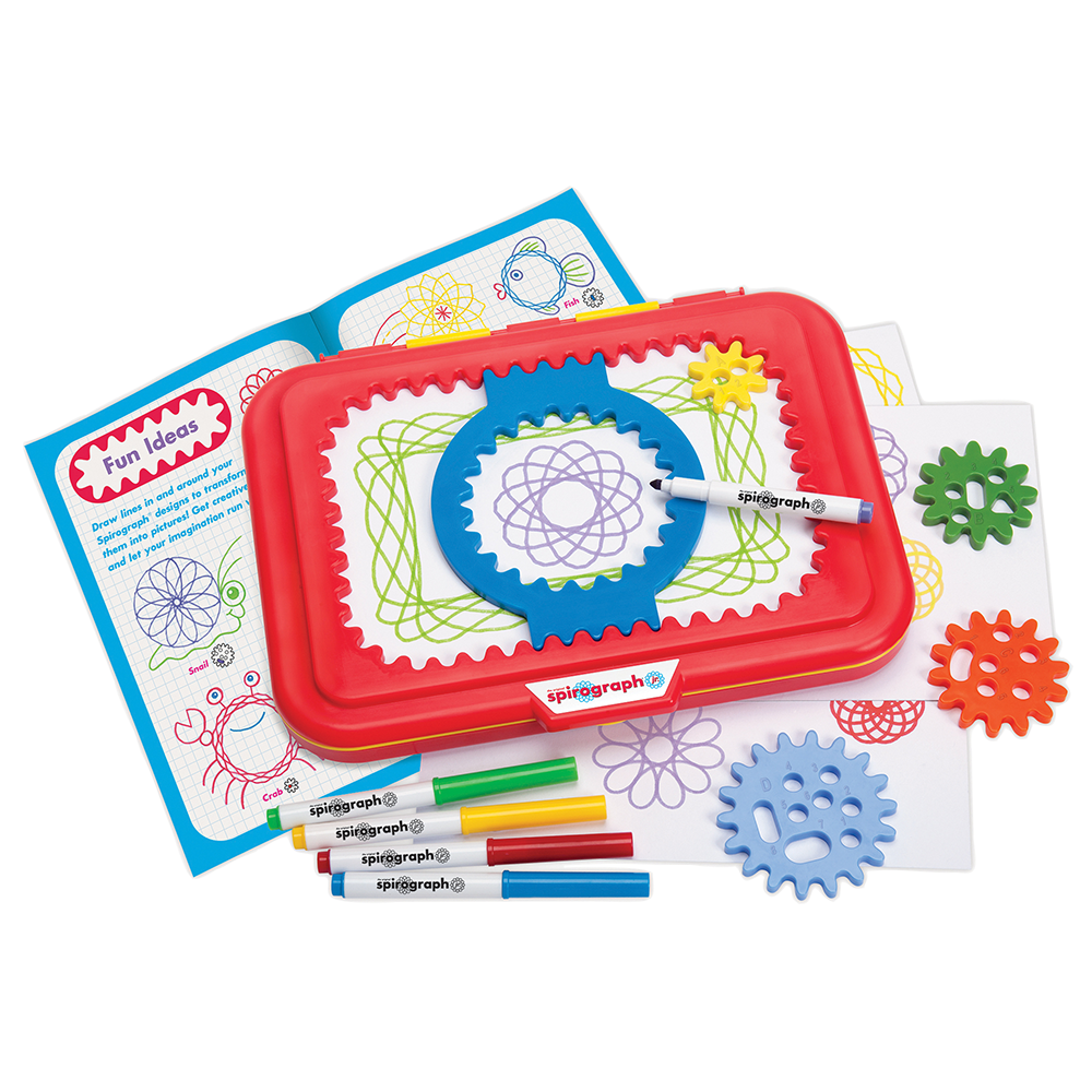 ערכת יצירה לקטנטנים מבית ספירוגרף Spirograph