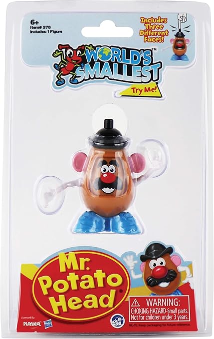 משחק POTATO HEAD הקטן בעולם מבית וורלדס סמולסט World's Smallest