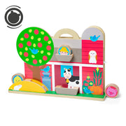 אסם חיות- השחלת דיסקיות מבית מליסה ודאג Melissa And Doug
