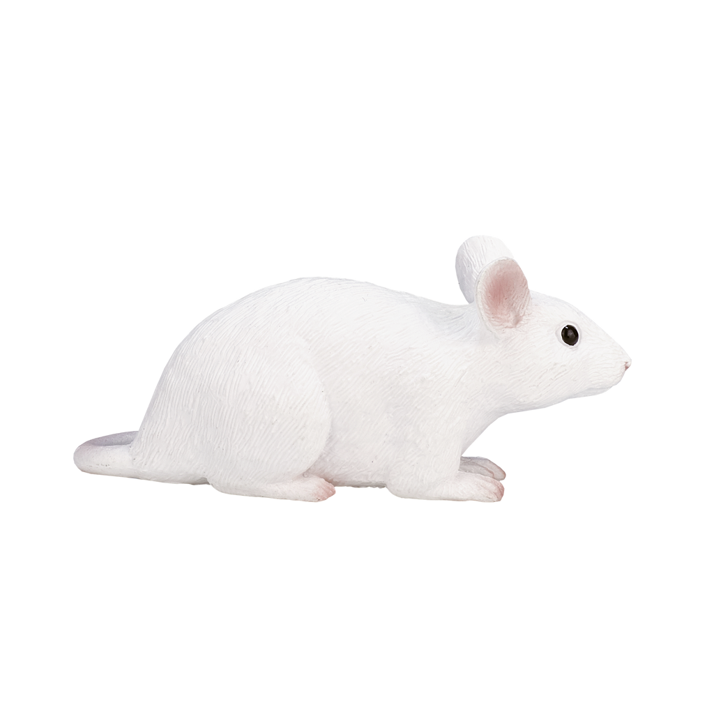 בובת עכבר לבן מבית מוג'ו Mojo