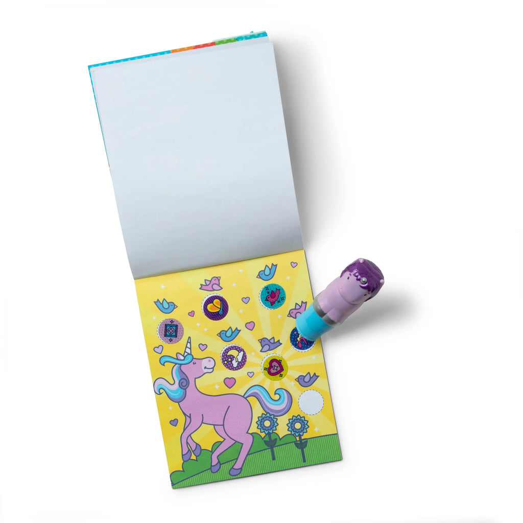 חד קרן מבית מליסה ודאג Sticker Wow חוברת פעילות ומדבקות - Melissa & Doug
