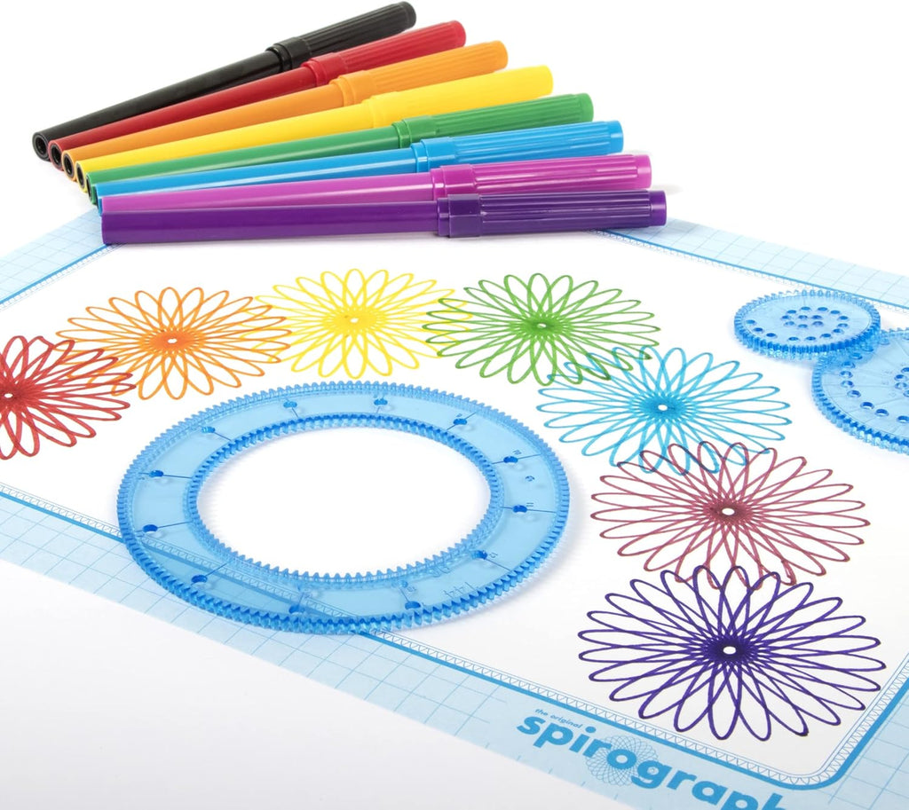 סט יצירה עם טושים מבית ספירוגרף Spirograph