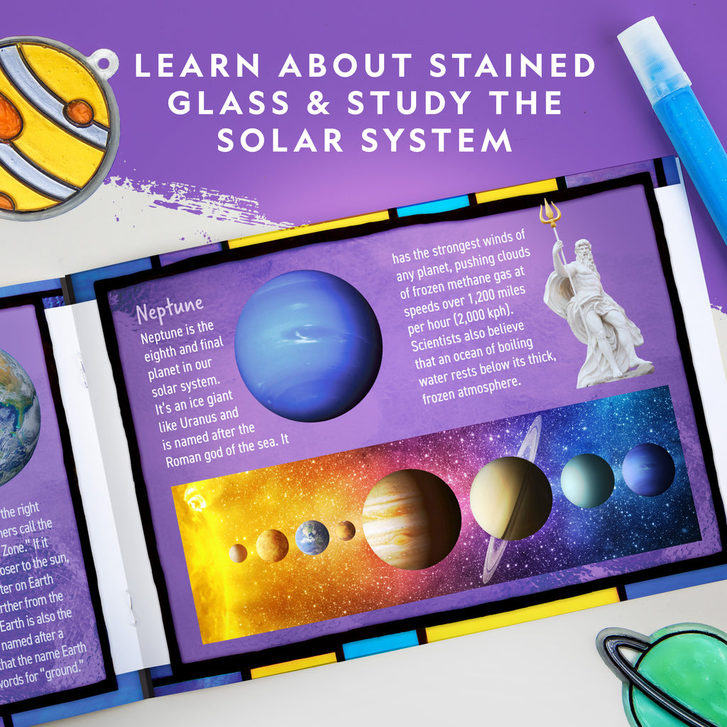 יצירה בויטראז' - מערכת השמש מבית נשיונל ג'יאוגרפיק National Geographic