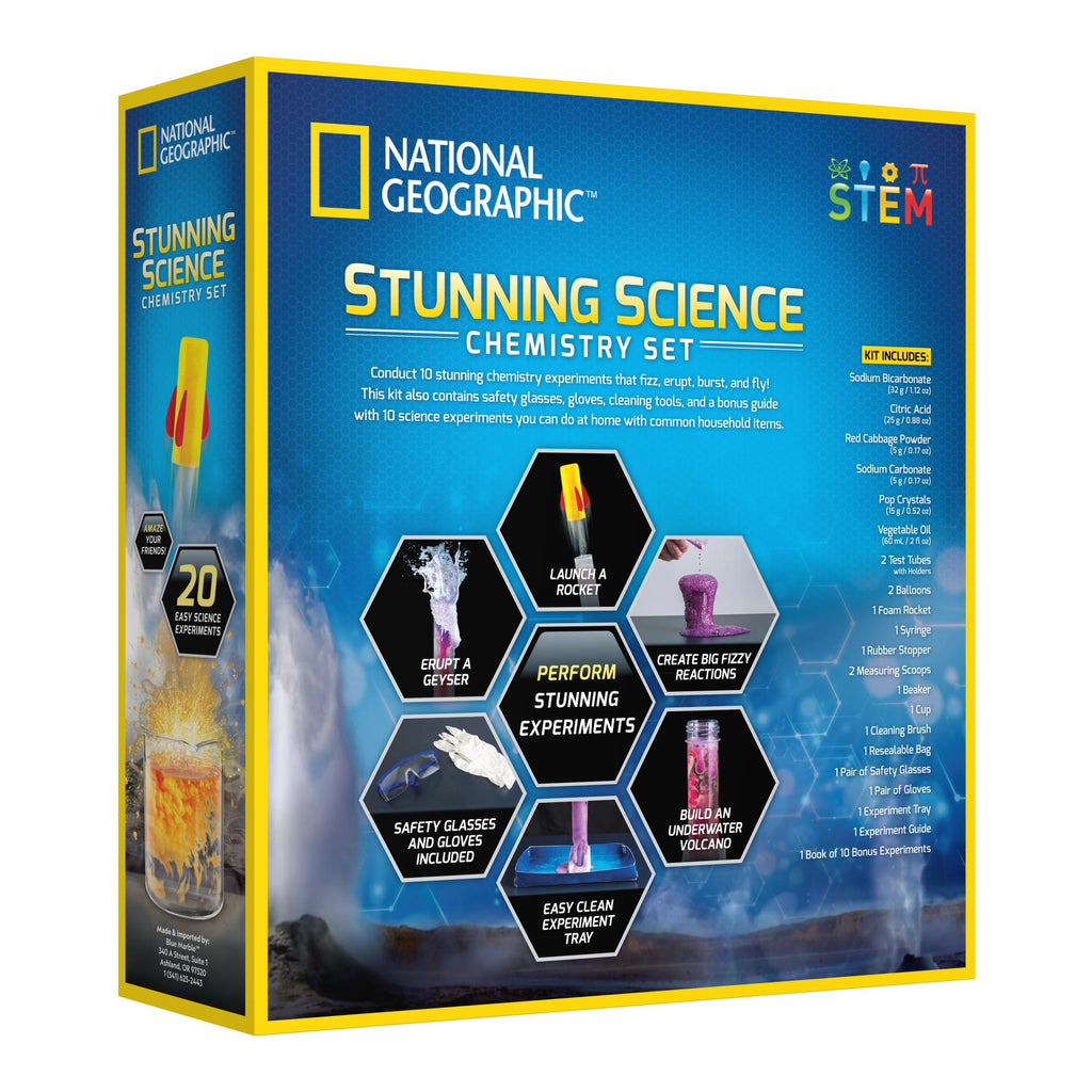 סט כימיה מדע מבית נשיונל ג'יאוגרפיק National Geographic