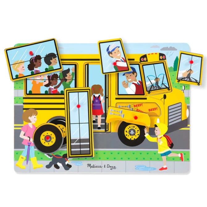 פאזל צלילים אוטובוס בית ספר מבית מליסה ודאג Melissa And Doug
