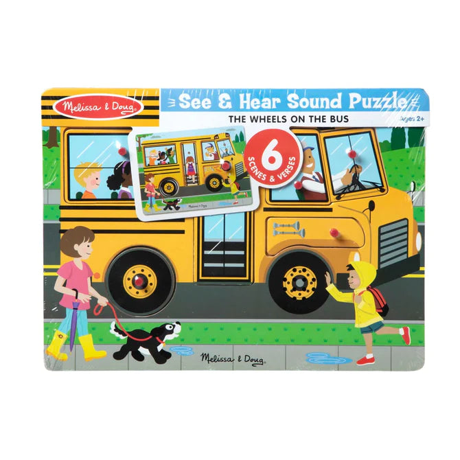 פאזל צלילים אוטובוס בית ספר מבית מליסה ודאג Melissa And Doug