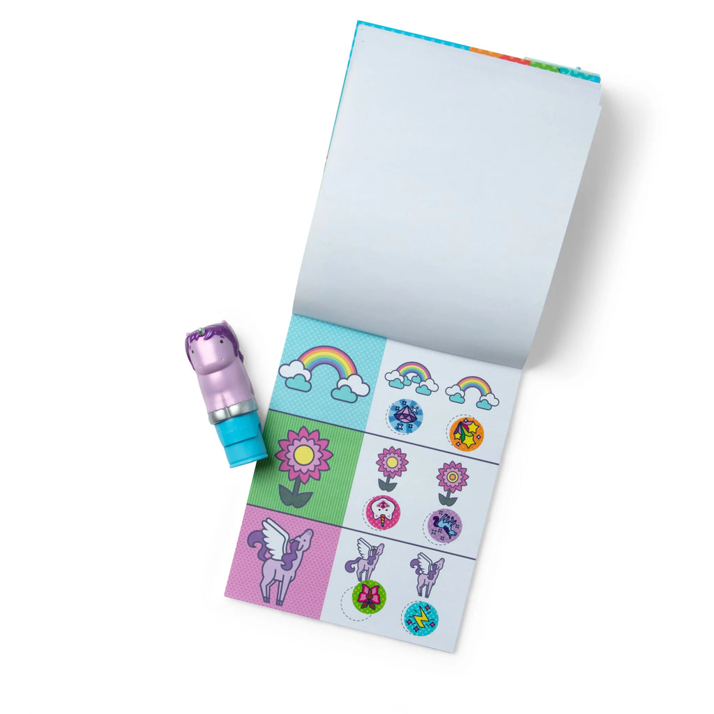 חד קרן מבית מליסה ודאג Sticker Wow חוברת פעילות ומדבקות - Melissa & Doug
